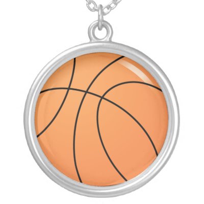 basketball ball jewelry Zazzle_necklace basketball ball jewelry Zazzle_necklace