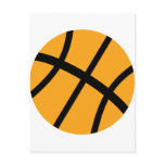 basketball ball post card