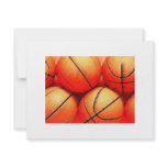 Basketball Balls Invitations