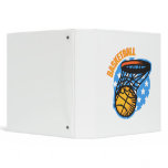 Basketball Vinyl Binder