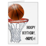 BASKETBALL BIRTHDAY CARDS