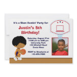 Basketball Birthday Party Invitation