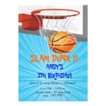 Basketball Birthday Party Invitations