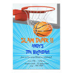 Basketball Birthday Party Invitations