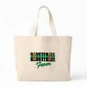 basketball black and green bags by doonidesigns basketball black and green bags