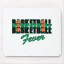 basketball black and green mousepads by doonidesigns basketball black and green mousepads