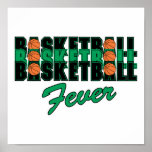 basketball black and green print