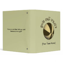 Basketball - Black/Gold binders