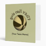 Basketball - Black/Gold Binder