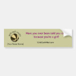 Basketball - Black/Gold Bumper Sticker