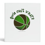 Basketball - Black/Green Binder