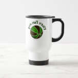 Basketball - Black/Green Mug