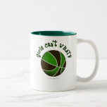 Basketball - Black/Green Mug