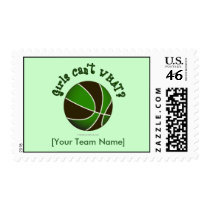 Basketball - Black/Green stamps