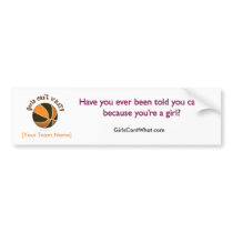 Basketball - Black/Orange bumper stickers