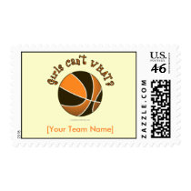 Basketball - Black/Orange stamps
