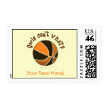 Basketball - Black/Orange Stamp
