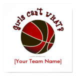 Basketball - Black/Red Print