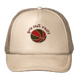 Basketball - Black/Red Trucker Hats