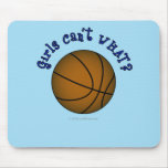 Basketball - Brown/Blue Mouse Pad