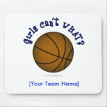 Basketball - Brown/Blue Mousepads