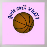 Basketball - Brown/Blue Print