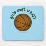 Basketball - Brown/Green Mousepad