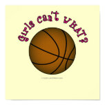 Basketball - Brown/Pink Poster