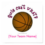 Basketball - Brown/Pink Posters
