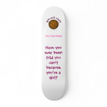 Basketball - Brown/Pink skateboards