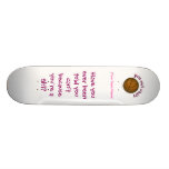 Basketball - Brown/Pink Skateboard Decks