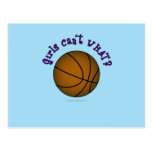 Basketball - Brown/Purple Post Card