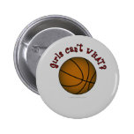 Basketball - Brown/Red Button