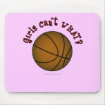 Basketball - Brown/Red Mousepads