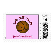 Basketball - Brown/Red stamps