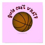 Basketball - Brown/Red Poster