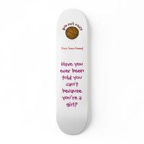 Basketball - Brown/Red skateboards