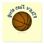 Basketball - Brown/Sky Blue Poster