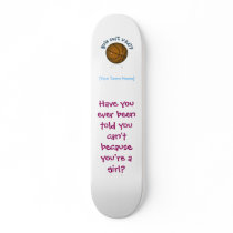 Basketball - Brown/Sky Blue skateboards