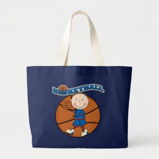 BASKETBALL Brunette Boy Tshirts and Gifts bag