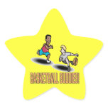 Basketball Buddies Star Sticker