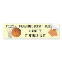 basketball bumper sticker bumper stickers by munchkin_designs basketball bumper sticker bumper stickers