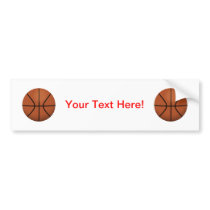 Basketball: Bumper Sticker
