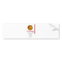 Basketball bumper stickers