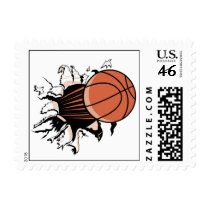 Basketball Burst T-shirts and Gifts Postage