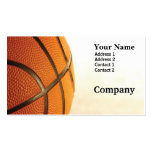 Basketball Business Cards