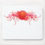 Basketball Butterfly Flower Pink Mousepad