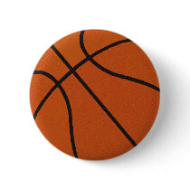 Basketball Pinback Buttons