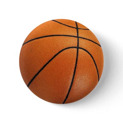 Basketball Button by mikek92349