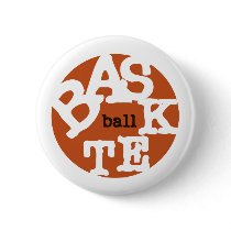 BASKETBALL buttons by sport_shop BASKETBALL buttons